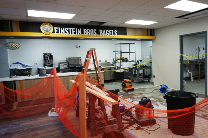 Einstein Bros. Bagels receives a total renovation. Photo courtesy of Jessica DeMarco-Jacobson