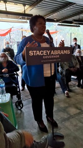 Stacey Abrams visits Columbus, GA as part of her “One Georgia” campaign tour