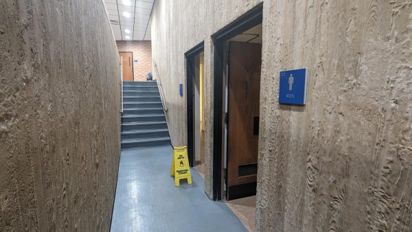 Stanley Hall bathrooms and stairs
