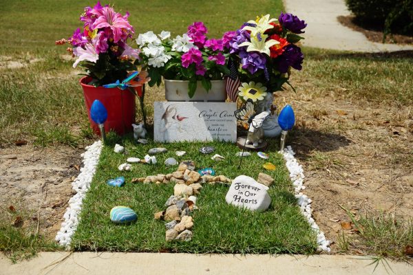 Memorial at Scene of Crime