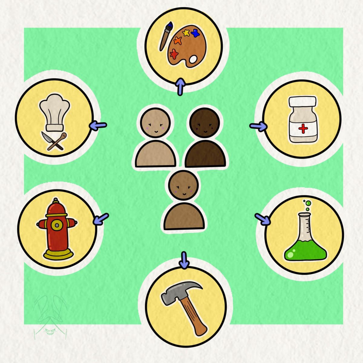 Career Center Illustration 