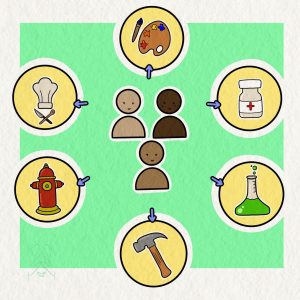 Career Center Illustration 
